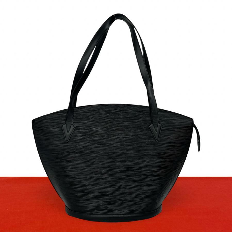 【お盆価格】ルイヴィトン エピ サンジャック トートバッグ 黒 LOUIS VUITTON（ルイ・ヴィトン） 極 美品 サンジャック ショッピング