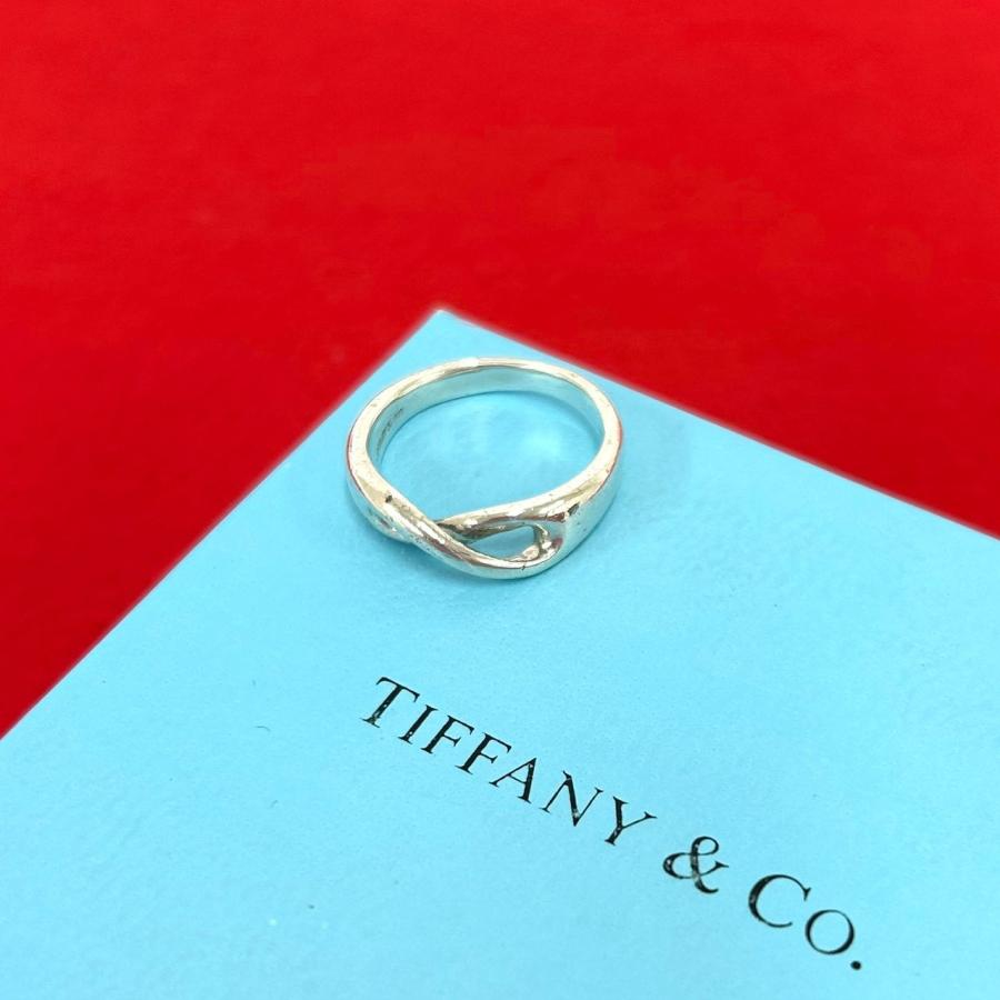 極美品✨ ティファニー リング ネックレス ピアス AG925 #16 TIFFANY&Co.（ティファニー） 極 美品 インフィニティ リング シルバー