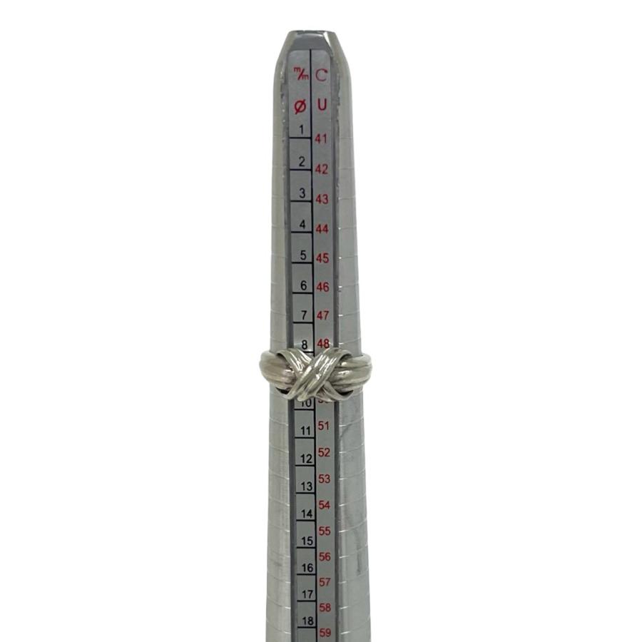 TIFFANY&Co. ティファニー ヴィンテージ シグネチャークロス リング