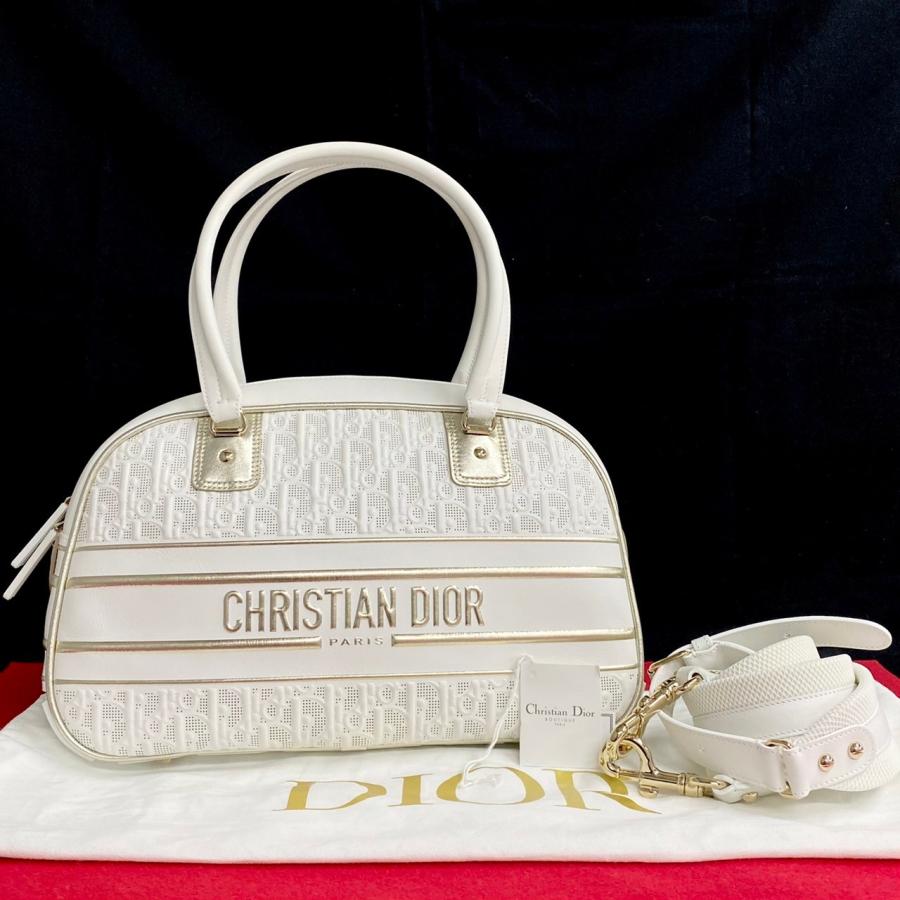 未使用保管品 袋付 Christian Dior ディオール ミディアム 未使用保管品 袋付 Christian Dior ディオール ミディアム