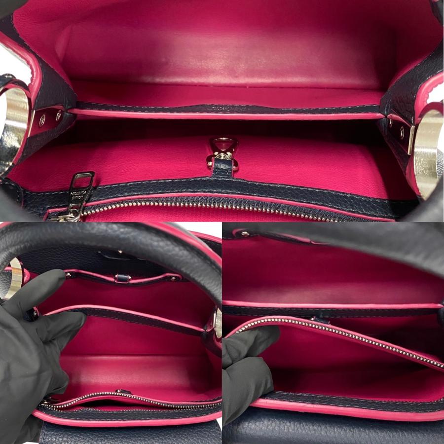 LOUIS VUITTON ほぼ未使用 ルイヴィトン カプシーヌBB レザー LOUIS VUITTON ほぼ未使用 ルイヴィトン カプシーヌBB レザー