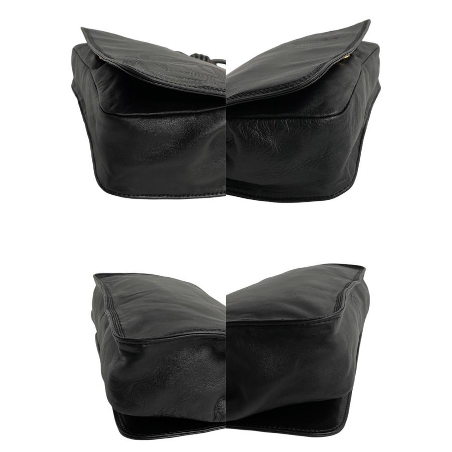 極 美品 希少品 LOEWE ロエベ ヴィンテージ アナグラム ロゴ ナッパ 