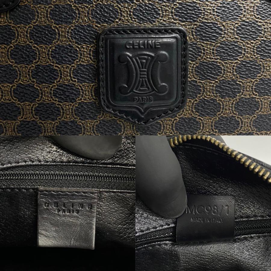 CELINE（セリーヌ） 極 美品 マカダム ブラゾン トリオンフ ロゴ