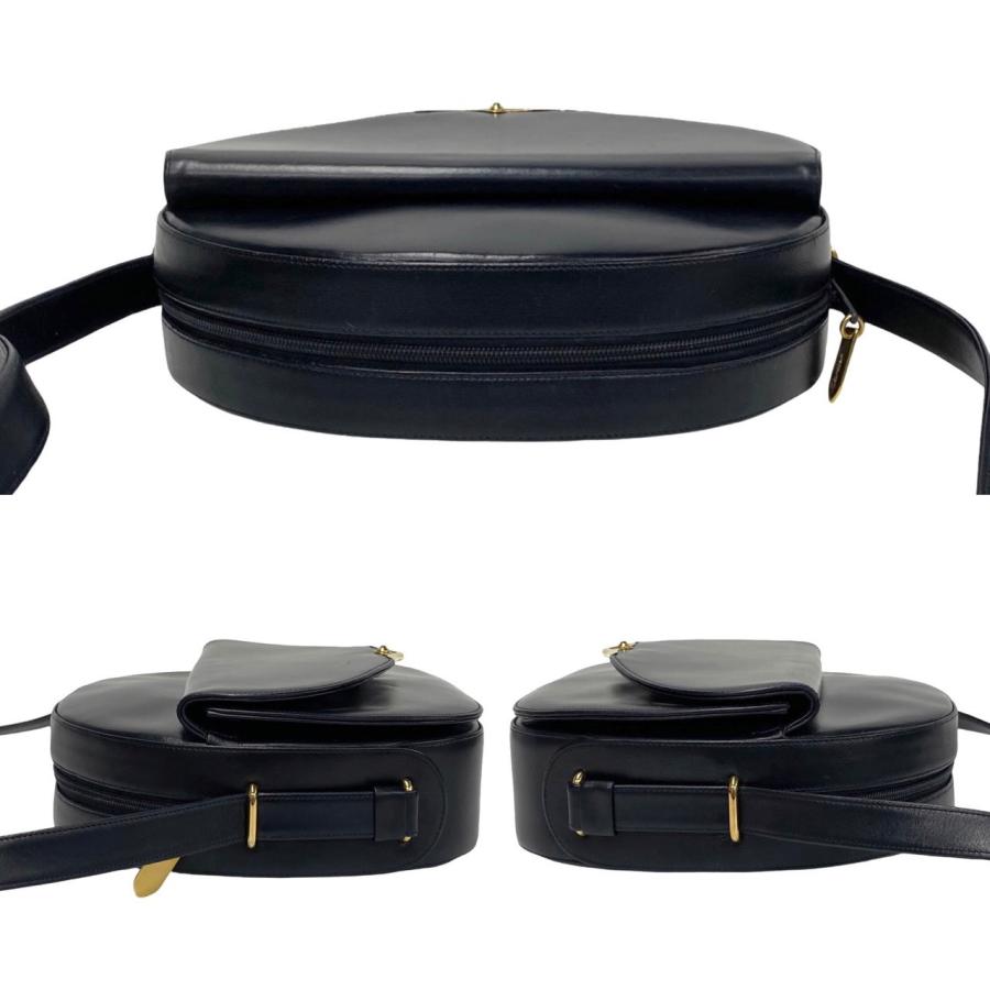 【美品】Cartier カルティエ　サファイア　ハンドバッグ　ネイビー Cartier 極 美品 カード 保存袋付き CARTIER カルティエ