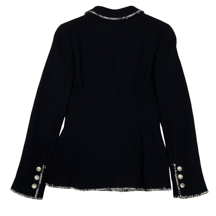 限定額装品/シャネル プリント ブラック ジャケット Uma Thrman 楽天市場】【アパレル】CHANEL シャネル レディース ジャケット