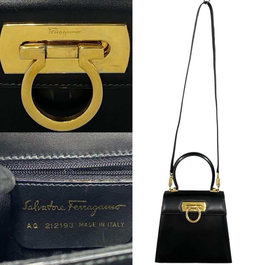 極 美品 箱付き Salvatore Ferragamo サルヴァトーレ フェラガモ