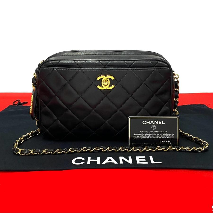 CHANEL 極 美品 袋付き カード シール有 3番台 シャネル マトラッセ 