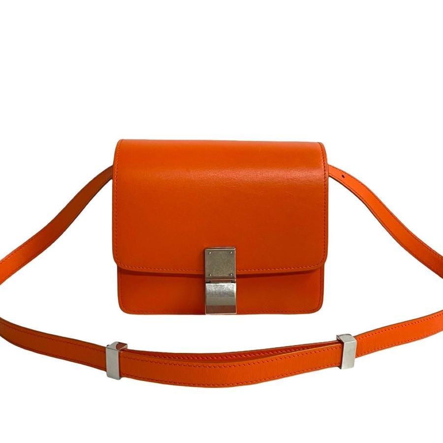 CELINE（セリーヌ） ほぼ未使用 クラシック ボックス スモール レザー 