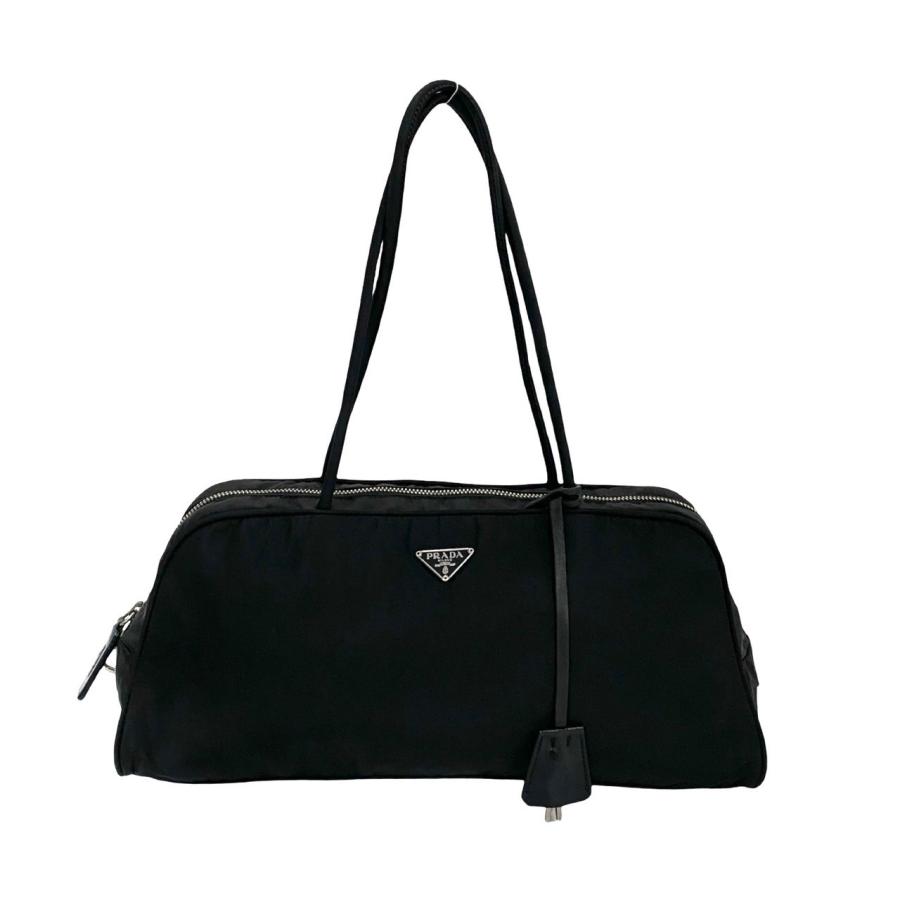 PRADA 極 美品 プラダ 三角ロゴ 金具 ナイロン ショルダーバッグ PRADA 極 美品 プラダ 三角ロゴ 金具 ナイロン ショルダーバッグ