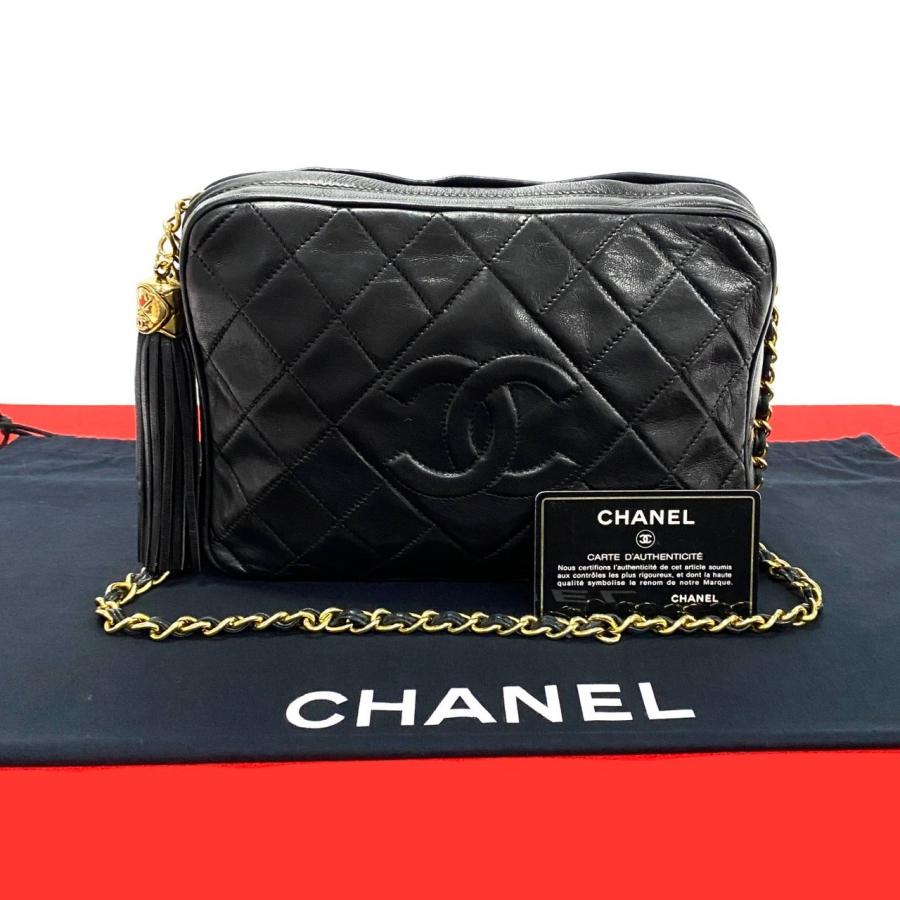 極 美品 カード シール有 1番台 CHANEL シャネル マトラッセ ココ 