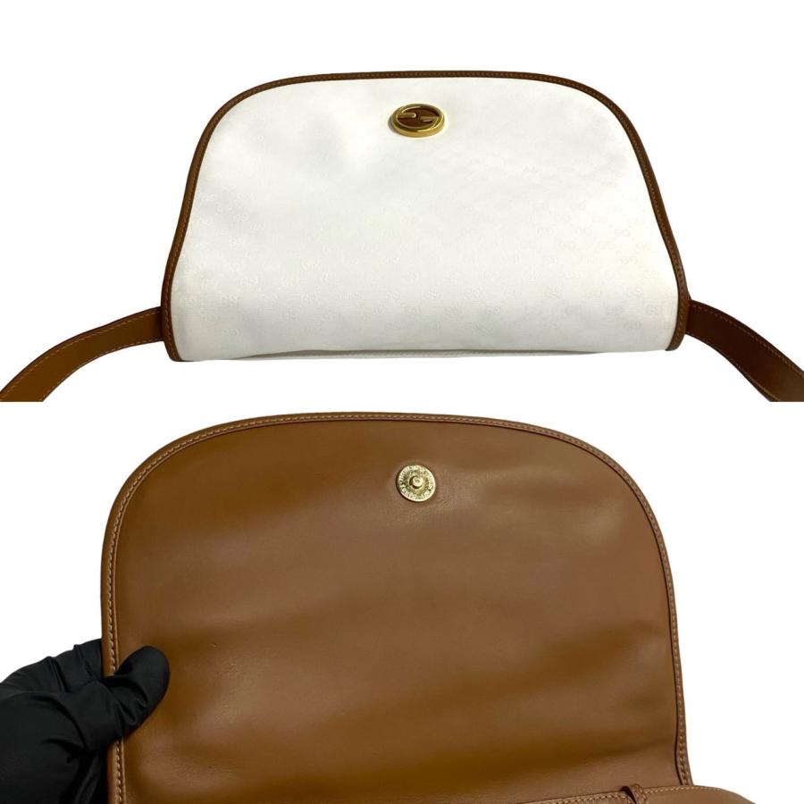 極美品 希少【GUCCI】ショルダーバッグ マイクロGG ゴールド金具