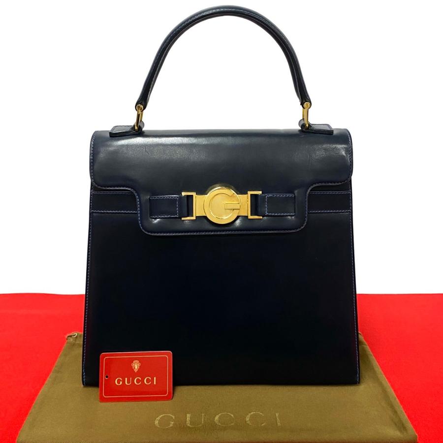 GUCCI 極 美品 グッチ オールドグッチ ヴィンテージ G ロゴ 金具 