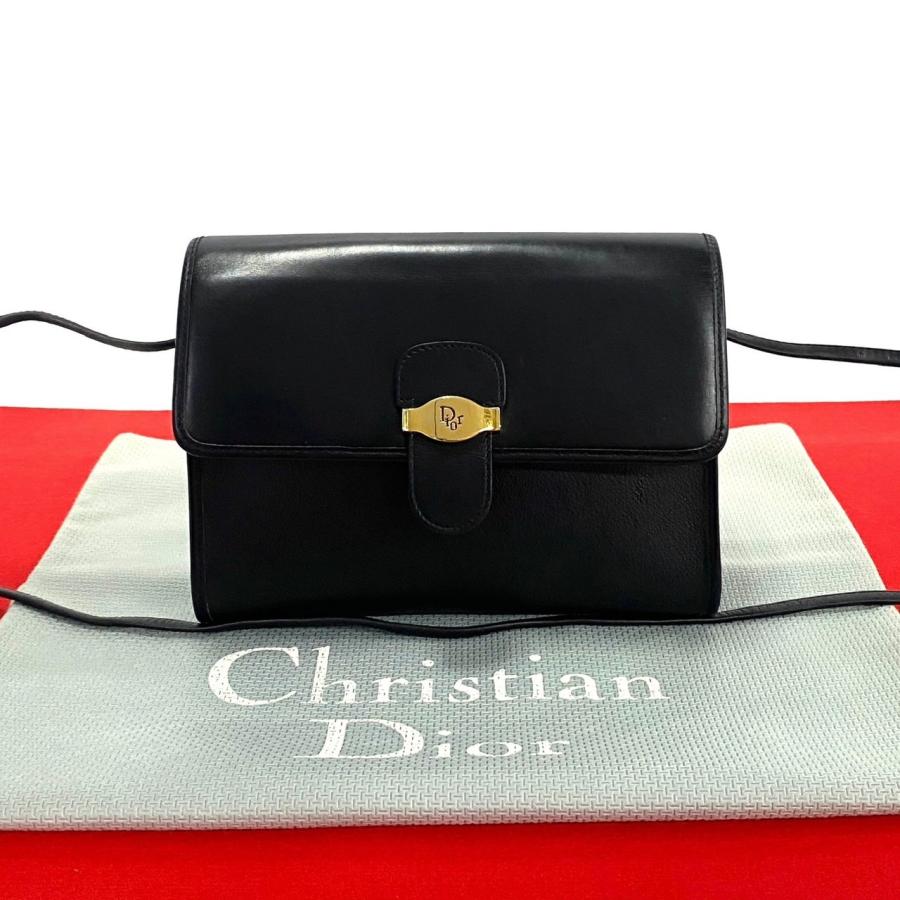 極 美品 Christian Dior クリスチャン ディオール ロゴ 金具 ハニカム 