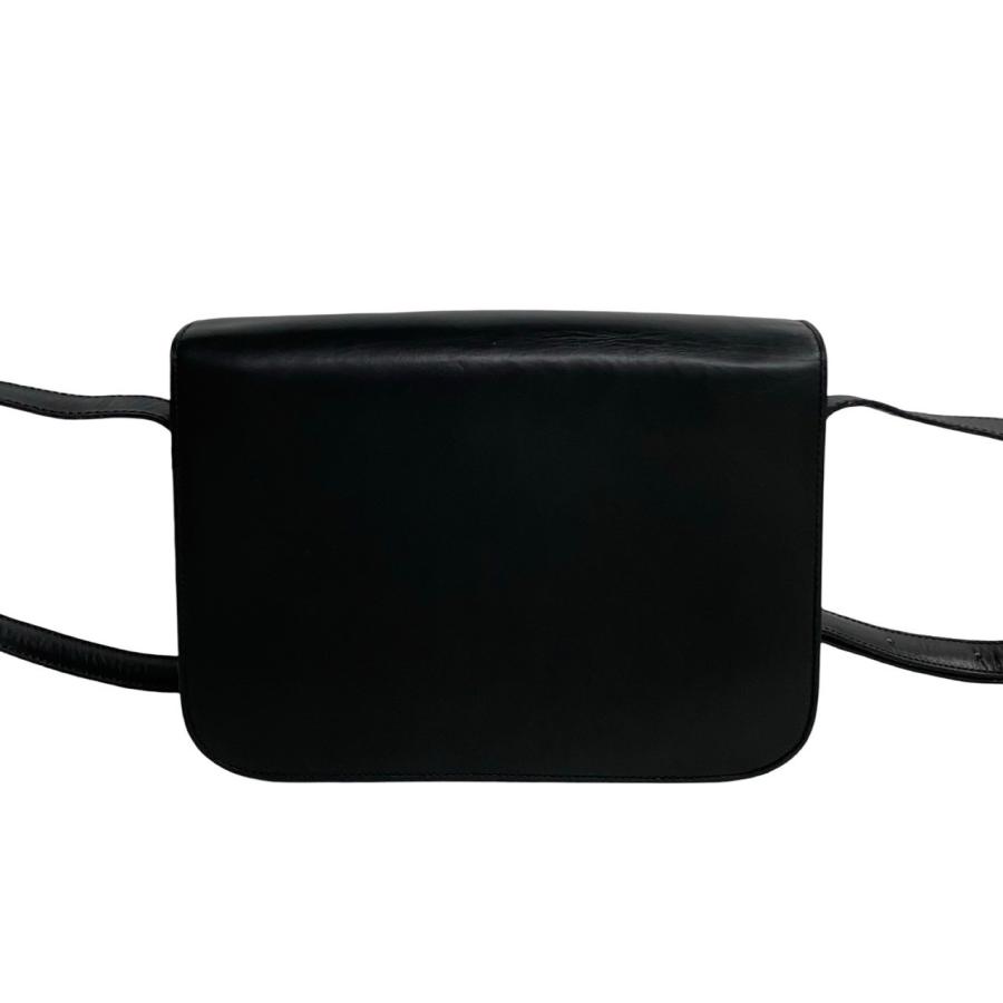 CELINE 極 美品 セリーヌ ヴィンテージ 馬車 金具 カーフ レザー 本革  