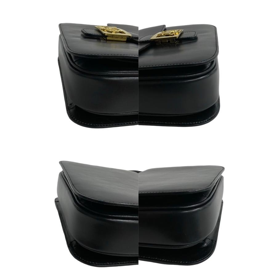 CELINE 極 美品 セリーヌ ヴィンテージ 馬車 金具 カーフ レザー 本革  