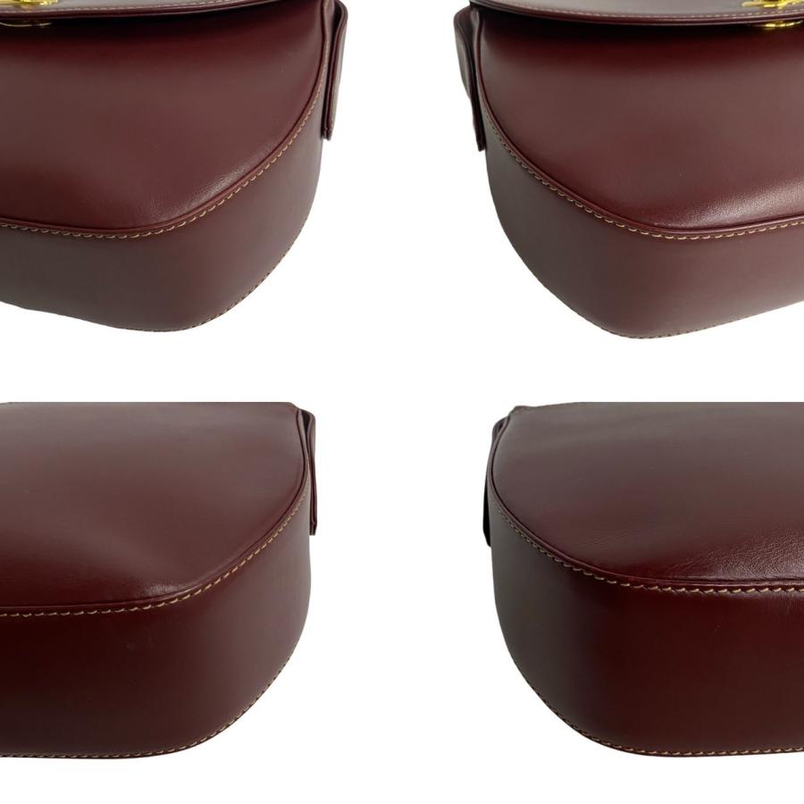 Cartier（カルティエ） 極 美品 希少品 マストライン ロゴ 金具 レザー