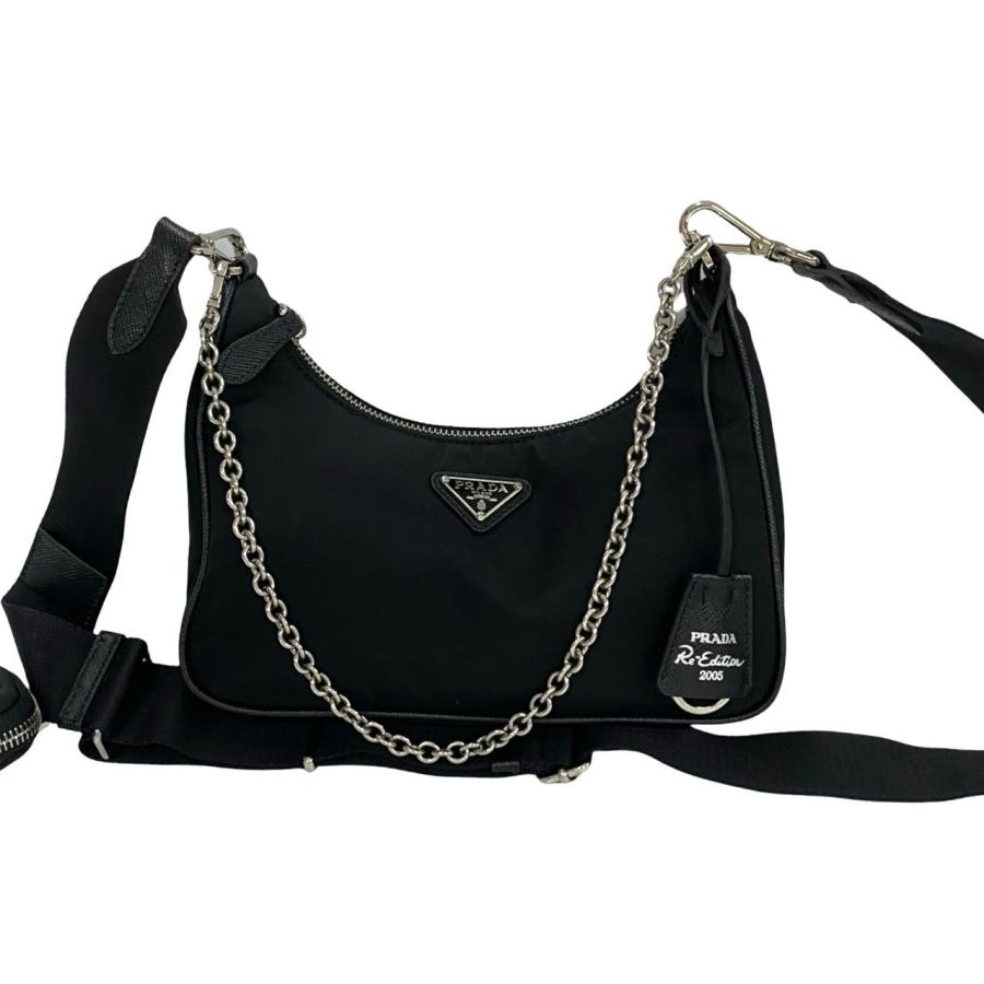 PRADA ほぼ未使用 袋付き 希少品 プラダ リ エディション2005 PRADA ほぼ未使用 袋付き 希少品 プラダ リ エディション2005