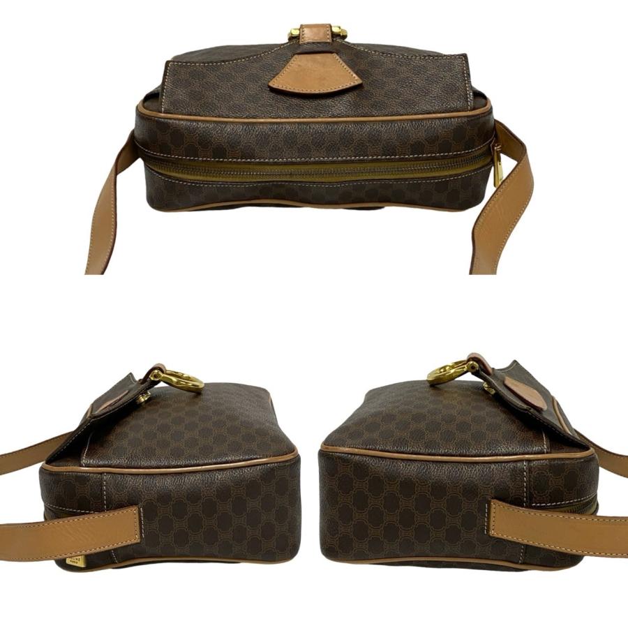 CELINE 極 美品 希少品 セリーヌ ヴィンテージ マカダム ブラゾン 