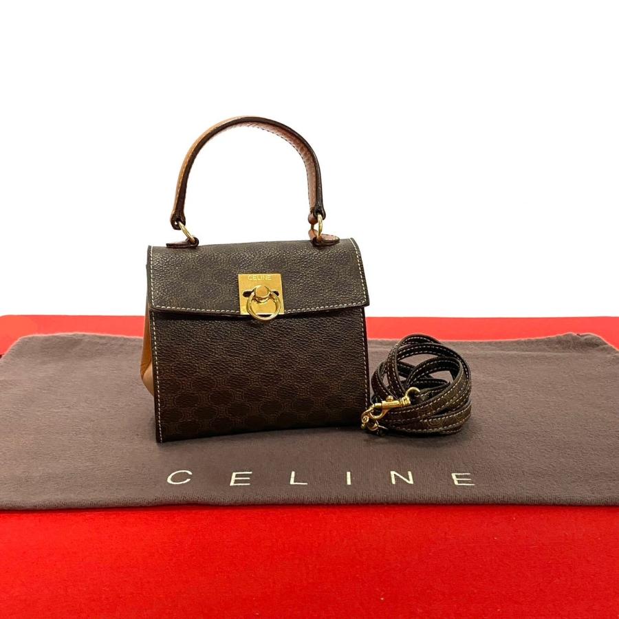 CELINE（セリーヌ） 極 美品 ヴィンテージ マカダム ブラゾン リング