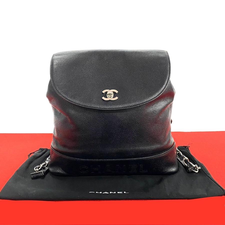 CHANEL（シャネル） 極 美品 袋付 シール有 4番台 ココマーク キャビア 