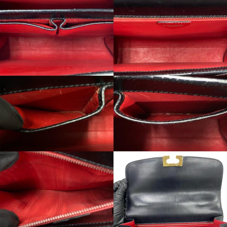 CELINE（セリーヌ） 極 美品 袋付 ヴィンテージ トリオンフ ロゴ 金具 