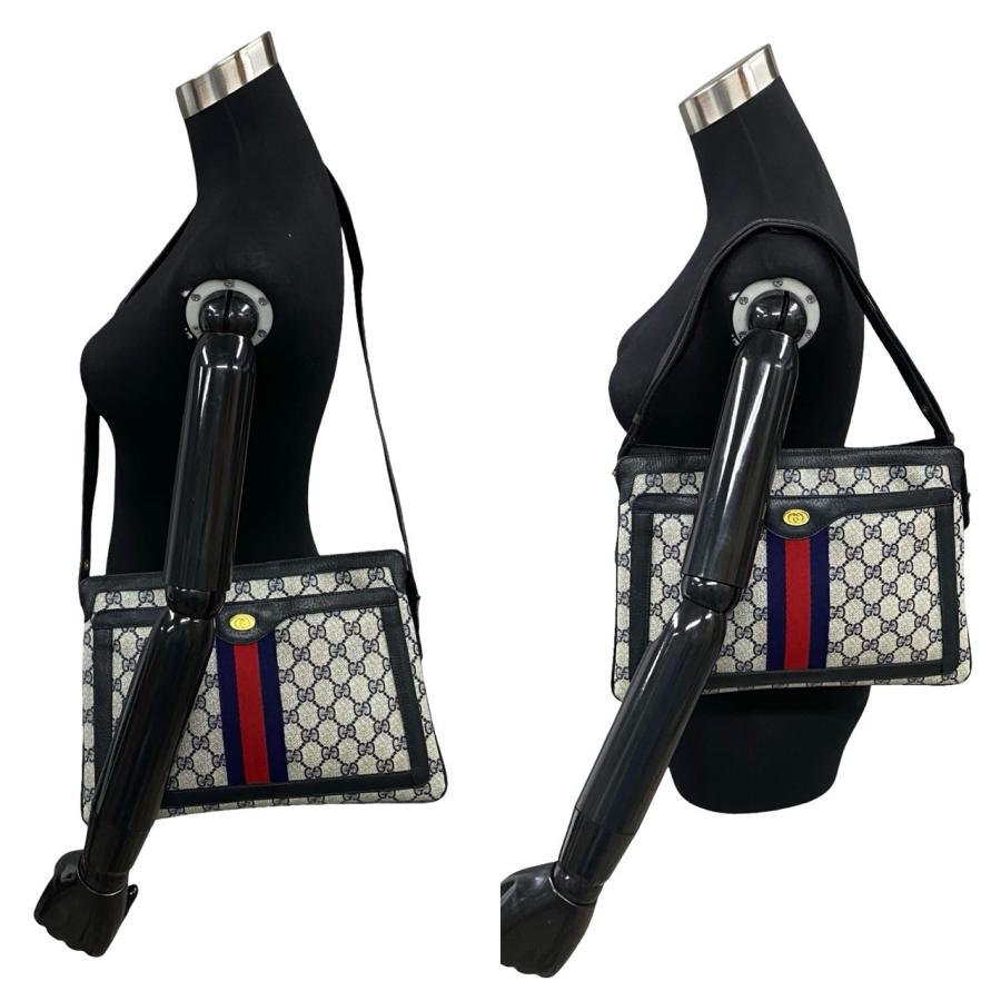 ✨️美品✨️オールド グッチ 2way GG柄 シェリーライン ショルダーバッグ GUCCI（グッチ） 極 美品 シェリーライン オールドグッチ ヴィンテージ