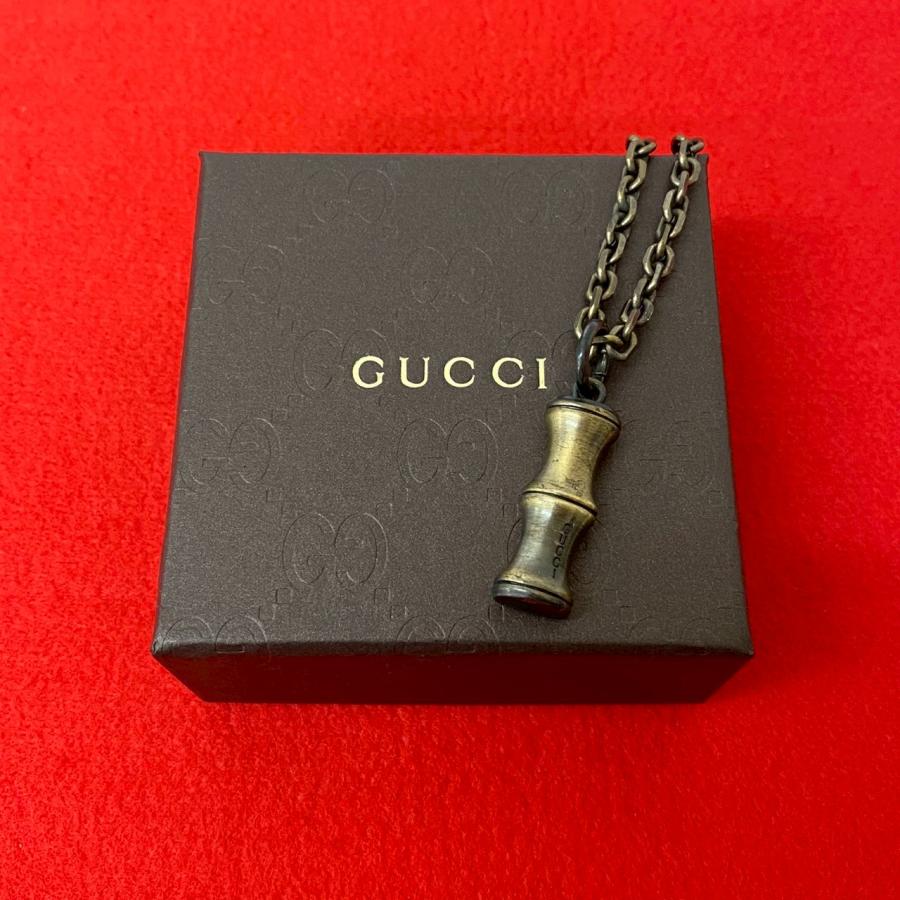 極美品‼️ オールドGUCCI 真鍮ネックレス 【公式通販】