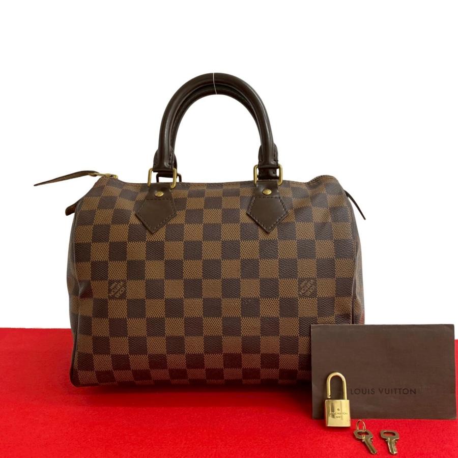 LOUIS VUITTON（ルイ・ヴィトン） 極 美品 鍵付き スピーディー25