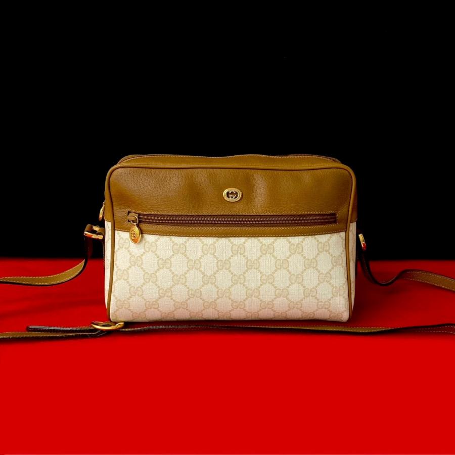 GUCCI 極 美品 グッチ オールドグッチ ヴィンテージ GG ロゴ