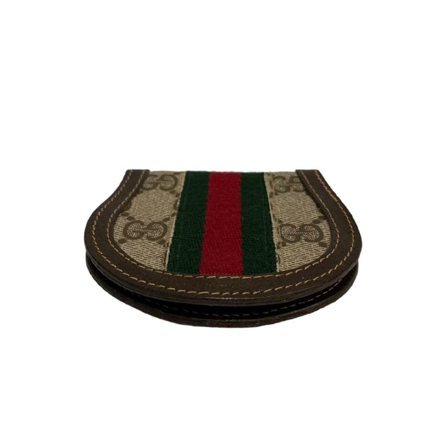 極美品　GUCCI グッチ　馬蹄型　シェリーライン　ケース　ヴィンテージ GUCCI（グッチ） 極 美品 オールドグッチ ヴィンテージ シェリーライン