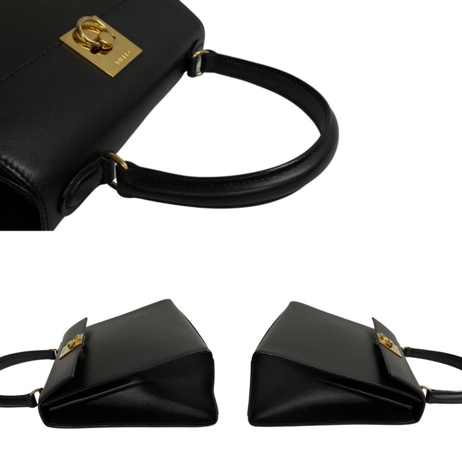 CELINE 極 美品 セリーヌ ヴィンテージ ロゴ リング 金具 カーフ CELINE 極 美品 セリーヌ ヴィンテージ ロゴ リング 金具 カーフ