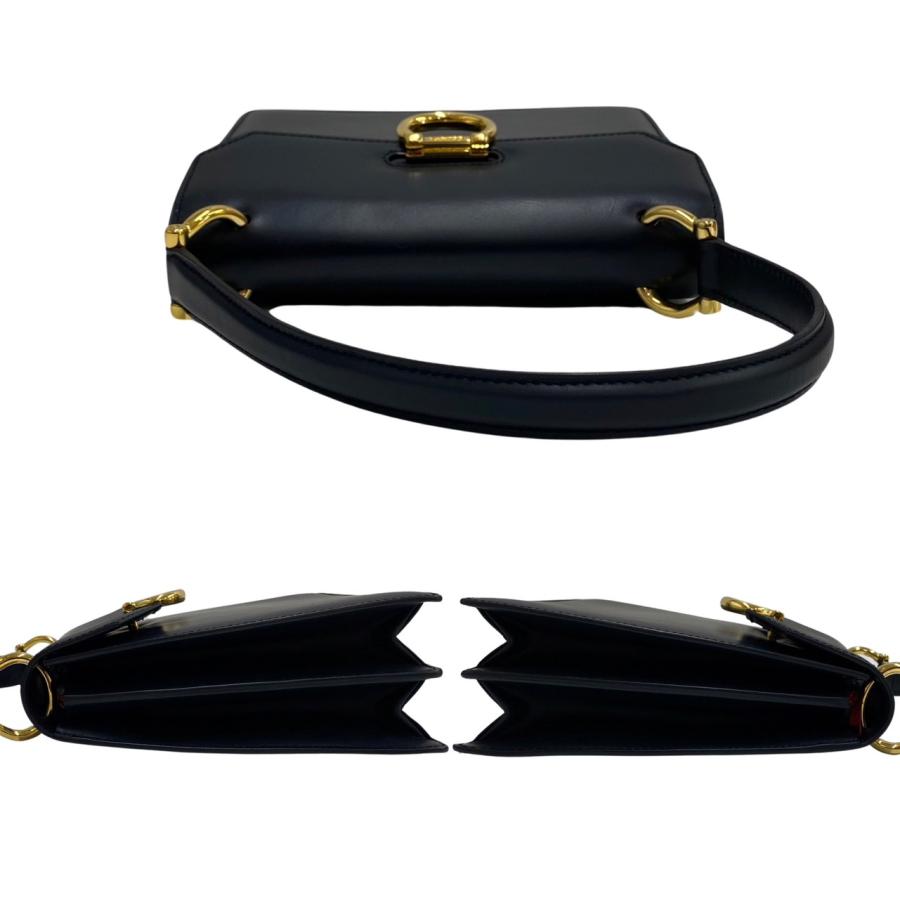 CELINE 極 美品 希少品 セリーヌ ヴィンテージ ロゴ 金具 カーフ CELINE 極 美品 希少品 セリーヌ ヴィンテージ ロゴ 金具 カーフ