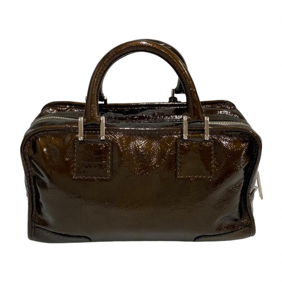 LOEWE（ロエベ） 極 美品 希少品 鍵付き アナグラム ロゴ アマソナ28