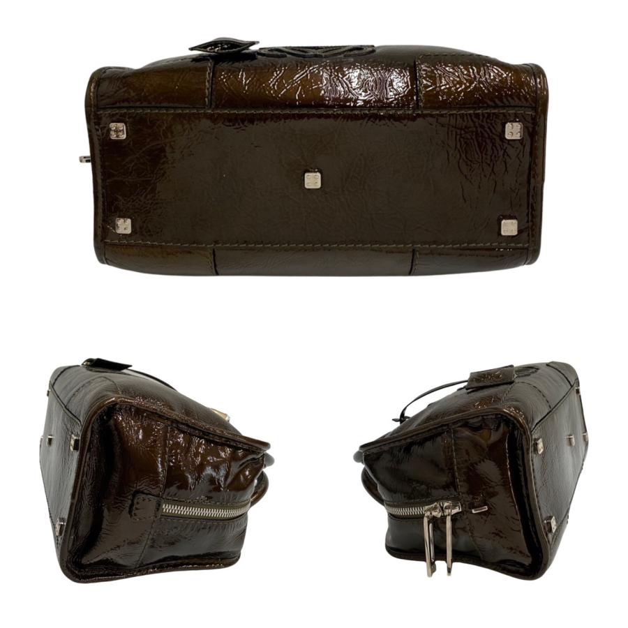 LOEWE（ロエベ） 極 美品 希少品 鍵付き アナグラム ロゴ アマソナ28