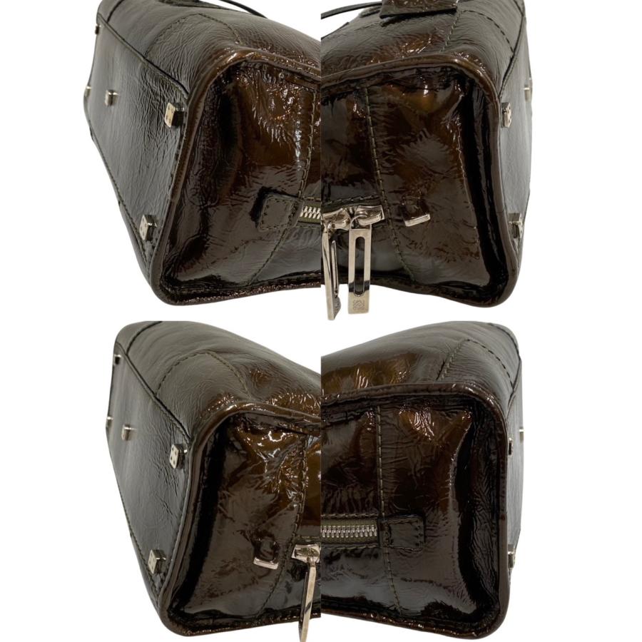 LOEWE（ロエベ） 極 美品 希少品 鍵付き アナグラム ロゴ アマソナ28