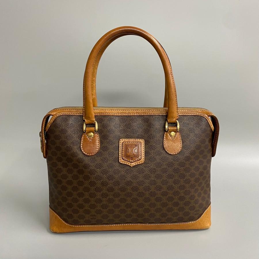 CELINE（セリーヌ） 美品 ヴィンテージ マカダム ブラゾン トリオンフ