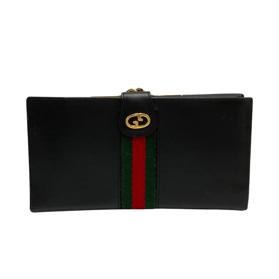 極 美品 GUCCI グッチ オールドグッチ ヴィンテージ シェリーライン GG  