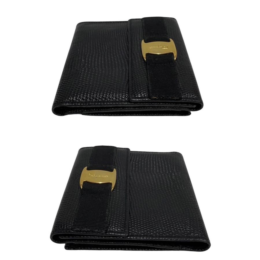 極 美品 Salvatore Ferragamo サルヴァトーレフェラガモ ヴァラリボン