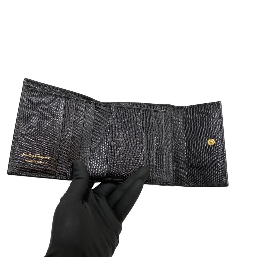 極 美品 Salvatore Ferragamo サルヴァトーレフェラガモ ヴァラリボン