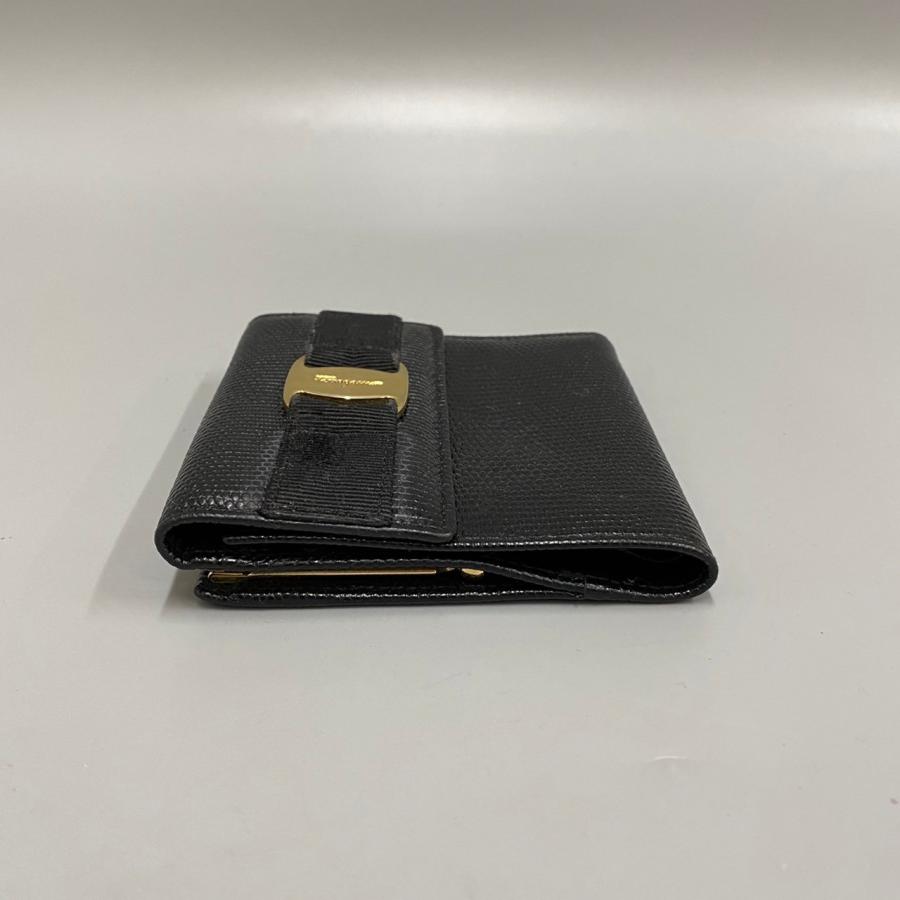 美品 Salvatore Ferragamo サルヴァトーレフェラガモ ヴァラ 金具 