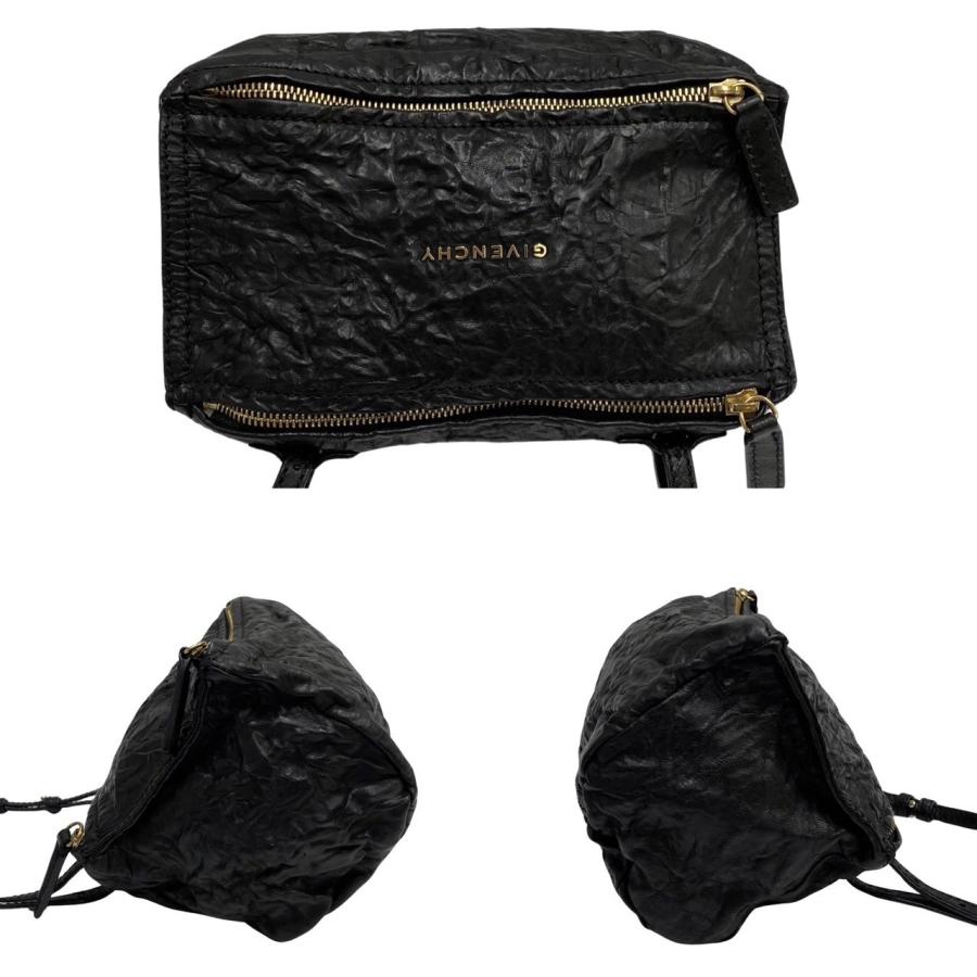 美品 GIVENCHY ジバンシーパンドラ レザー 黒 クラッチバッグ ポーチ