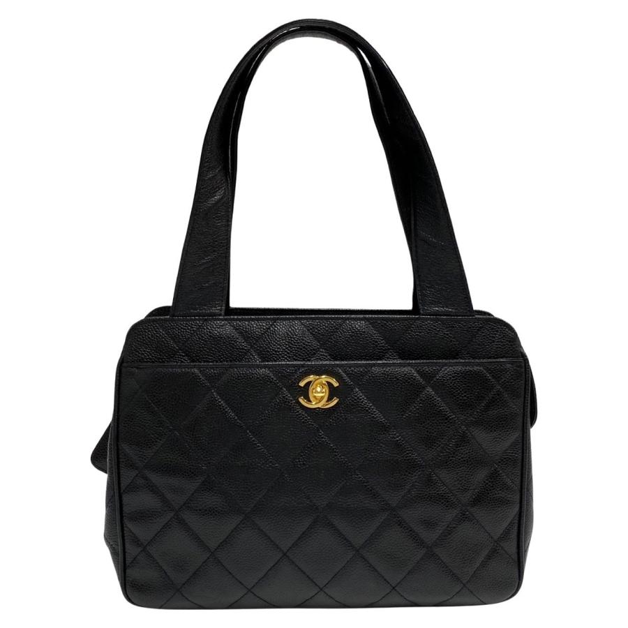 CHANEL 極 美品 カード シール有 4番台 シャネル マトラッセ キャビア 
