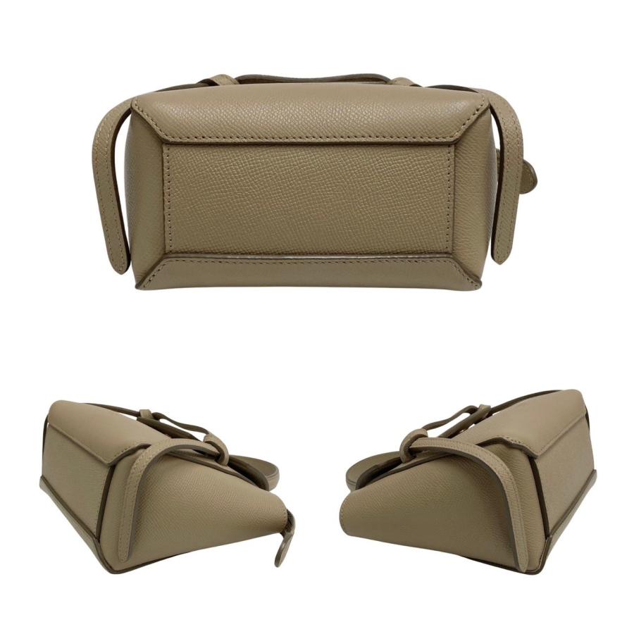 CELINE ほぼ未使用 希少品 セリーヌ ベルトバッグ ピコ レザー 本革 