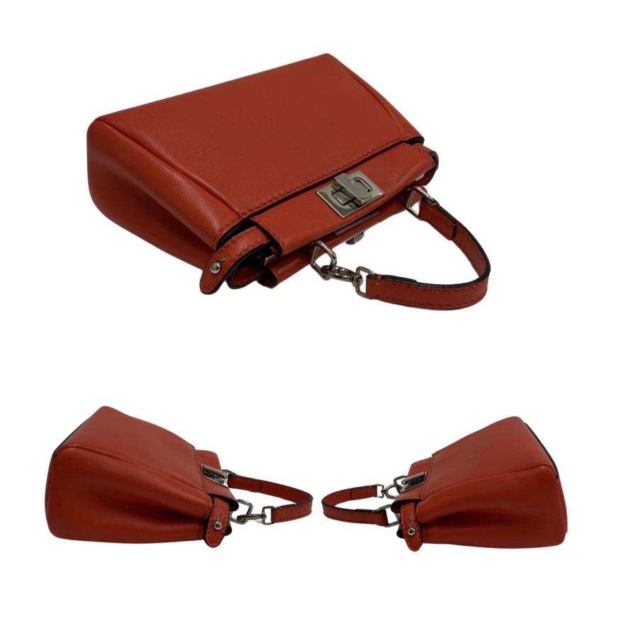 極 美品 保存袋付 希少品 FENDI フェンディ マイクロ ピーカブー 
