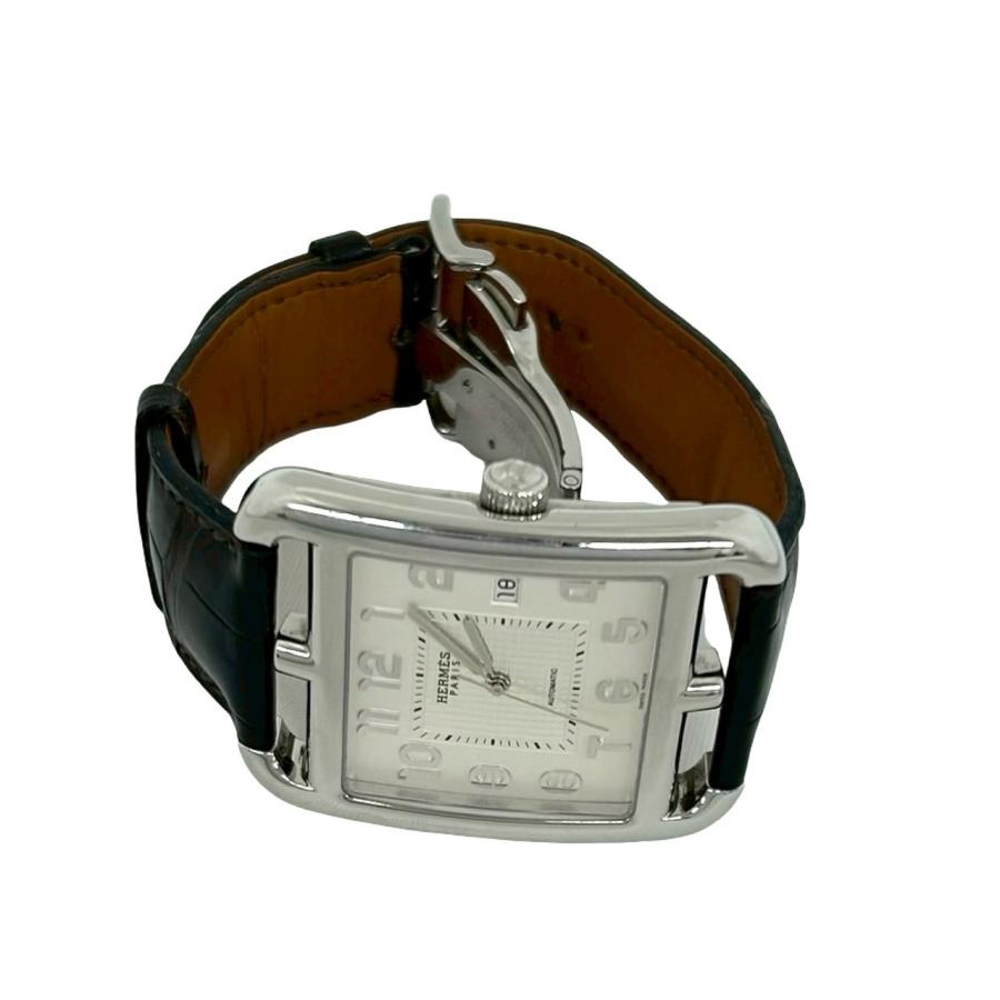【証明書付・美品】エルメス（HERMES）ケープコッド　腕時計　アリゲーター HERMES（エルメス） 稼働品 極 美品 箱付き ケープコッド アリゲーター