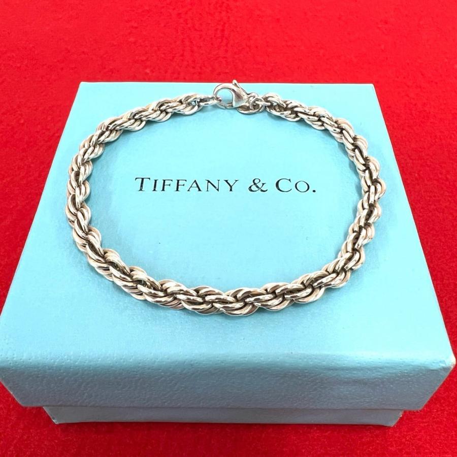 TIFFANY&Co.（ティファニー） 極 美品 ツイストロープ ブレスレット
