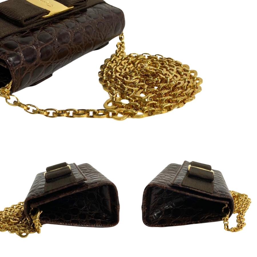 極 美品 Salvatore Ferragamo サルヴァトーレフェラガモ ヴァラ