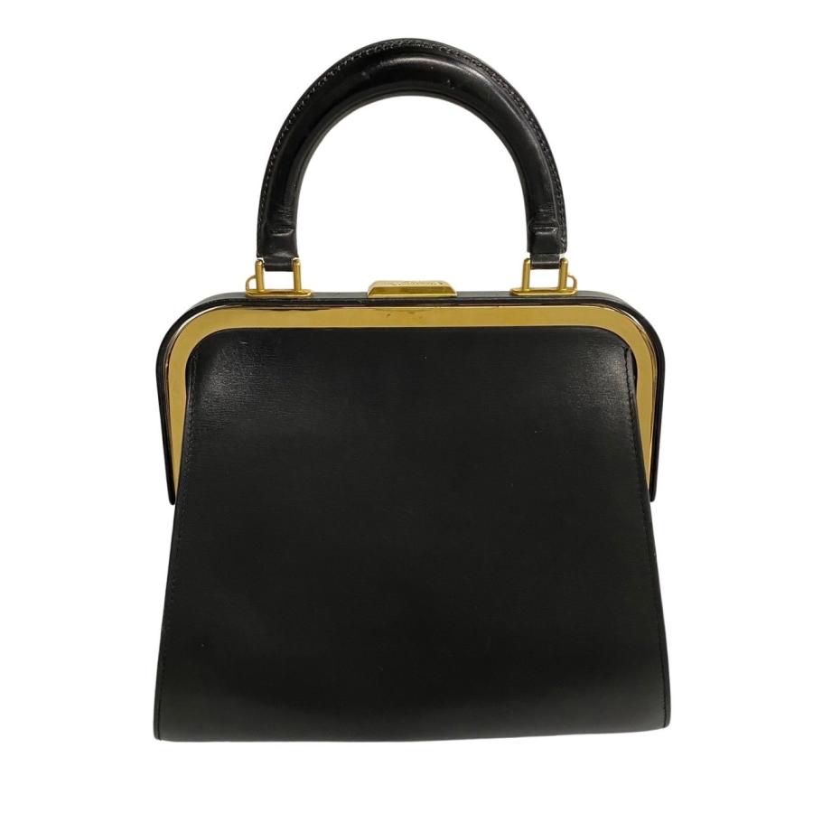 極 美品 Christian Dior ディオール ロゴ ターンロック 金具 カーフ