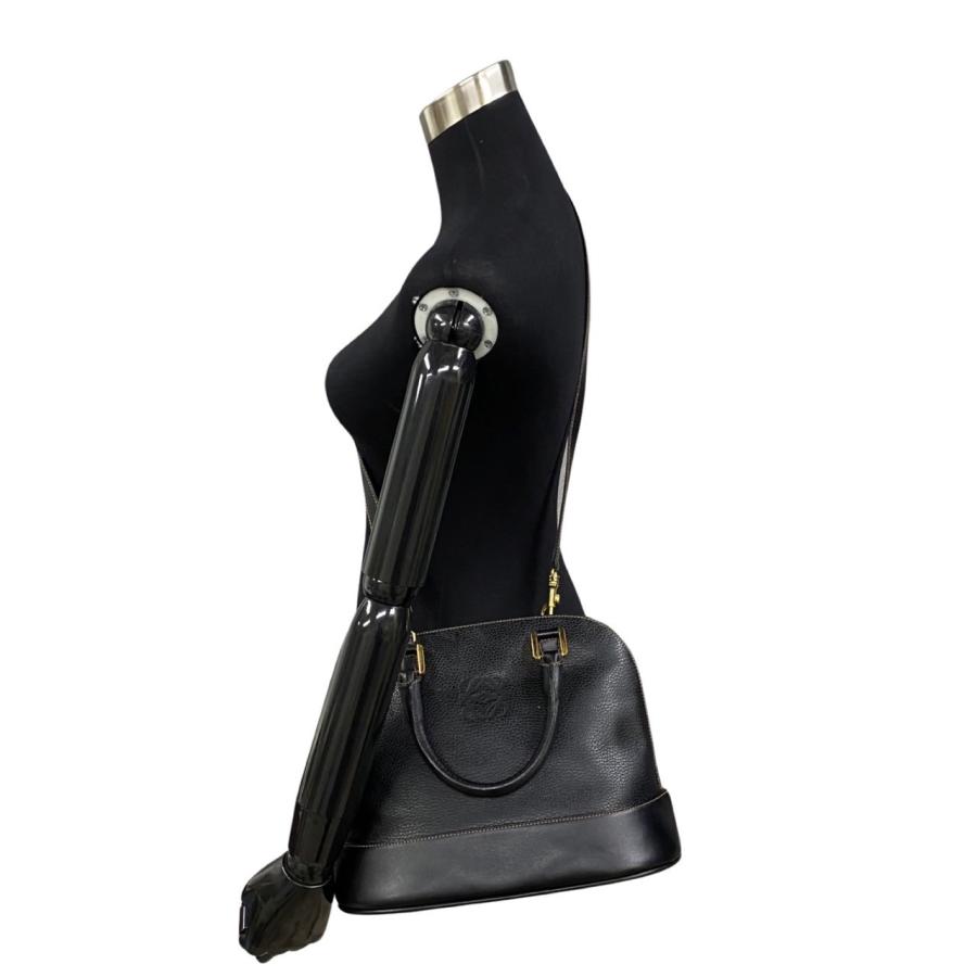 LOEWE（ロエベ） 極 美品 アナグラム ロゴ 金具 レザー 本革 2way