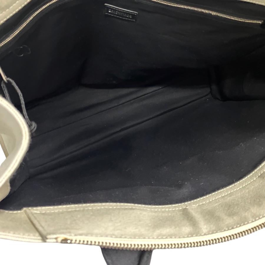 BALENCIAGA 極 美品 バレンシアガ トレード ラージ キャンバス トート 